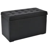 Puff Box M fekete