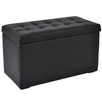 Puff Box M fekete