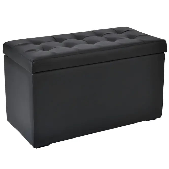 Puff Box M fekete
