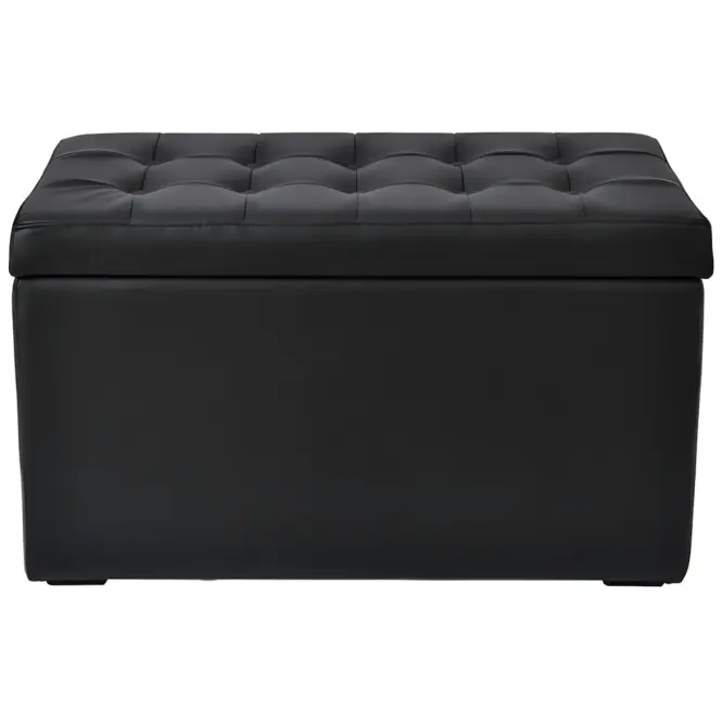 Puff Box M fekete,2