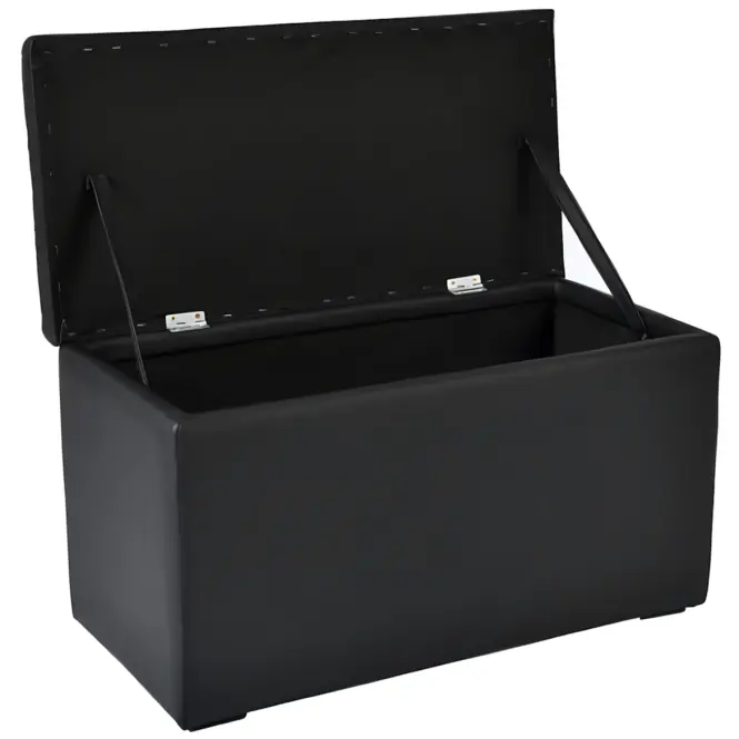 Puff Box M fekete,3