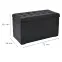 Puff Box M fekete,4
