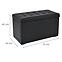 Puff Box M fekete,4