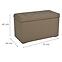 Puff Box M cappuccino,4
