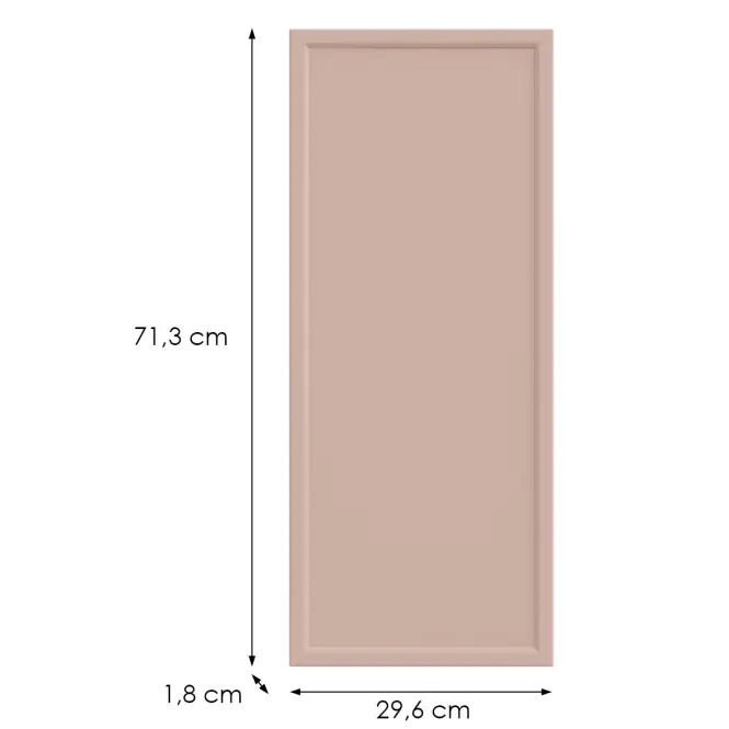 Konyhafront G30(72)(L/P) O6 K276 Antik rózsaszín Gr Ii,2