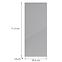 Konyhafront G30(72)(L/P) L9 K268 Szürke Hg Griii,2