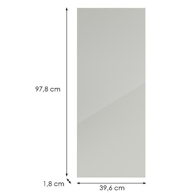 Konyhafront G40(100)(L/P) L9 K900 Bianco Hg Griii,2