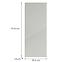 Konyhafront G40(100)(L/P) L9 K900 Bianco Hg Griii,2