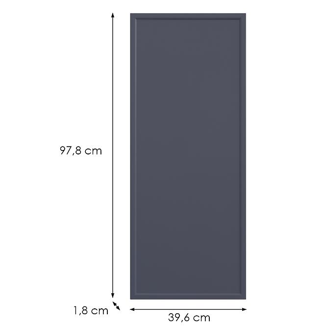 Konyhafront G40(100)(L/P) O6 K273 Gránát Gri,2