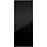 Konyhafront G40(100)(L/P) L9 K165 Fekete Hg Griii