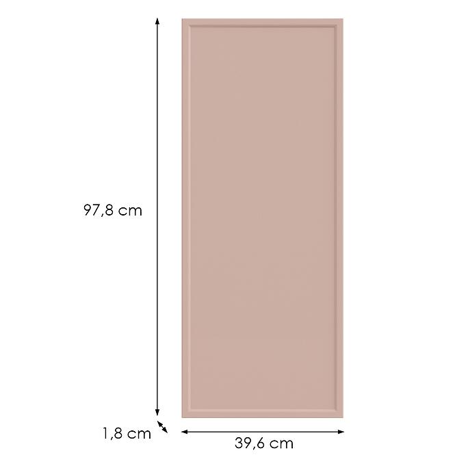 Konyhafront G40(100)(L/P)O6 K276 Antik rózsaszín Gr Ii,2