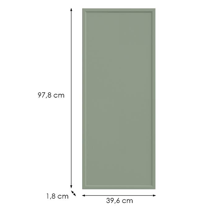 Konyhafront G40(100)(L/P) O6 K-279 Olíva Grii,2