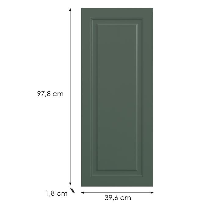 Konyhafront G40(100)(L/P) V6 K274 Zöld labrado,2