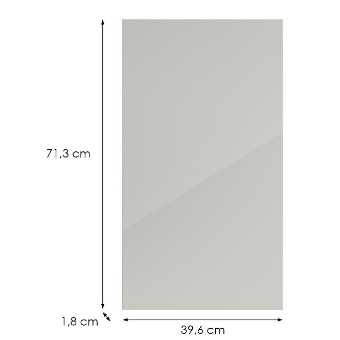 Konyhafront G40(72)(L/P) L9 K900 Bianco Hg Griii,2