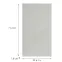 Konyhafront G40(72)(L/P) L9 K900 Bianco Hg Griii,2