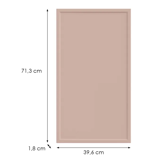 Konyhafront G40(72)(L/P) O6 K276 Antik rózsaszín Gr Ii,2