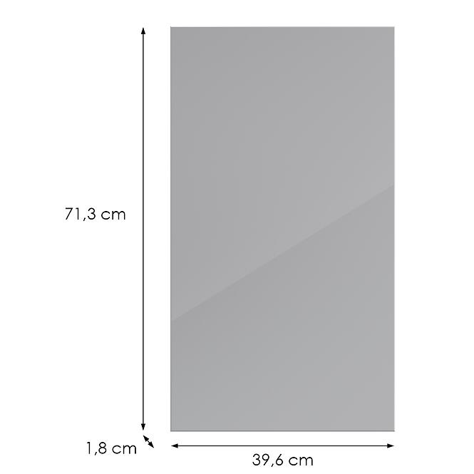 Konyhafront G40(72)(L/P) L9 K268 Szürke Hg Griii,2