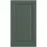 Konyhafront G40(72)(L/P)  V6 K274 Zöld labrado