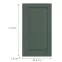 Konyhafront G40(72)(L/P)  V6 K274 Zöld labrado,2