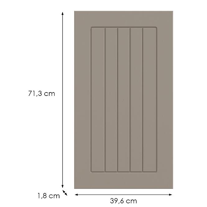 Konyhafront G40(72)(L/P) H5 K257 Kasmír Matt Grii,2