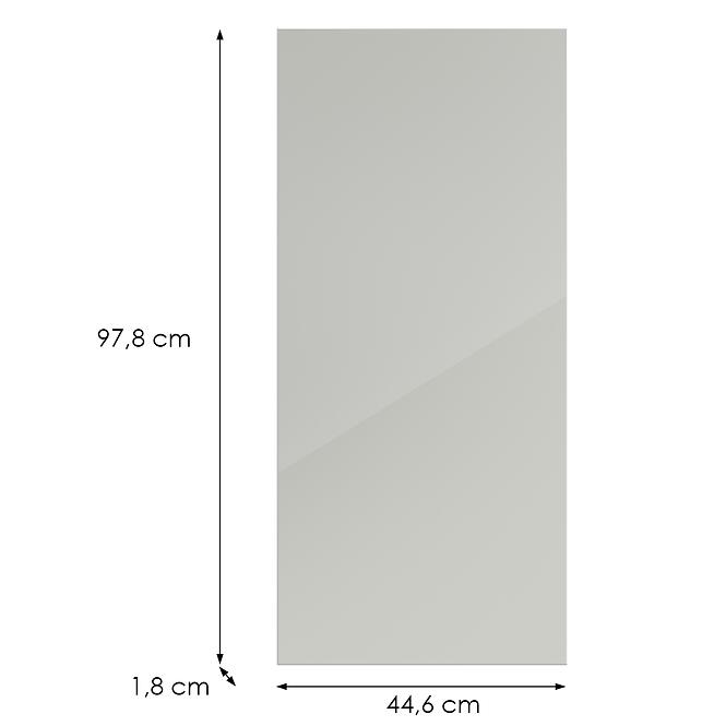 Konyhafront G45(100)(L/P) L9 K900 Bianco Hg Griii,2