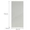 Konyhafront G45(100)(L/P) L9 K900 Bianco Hg Griii,2