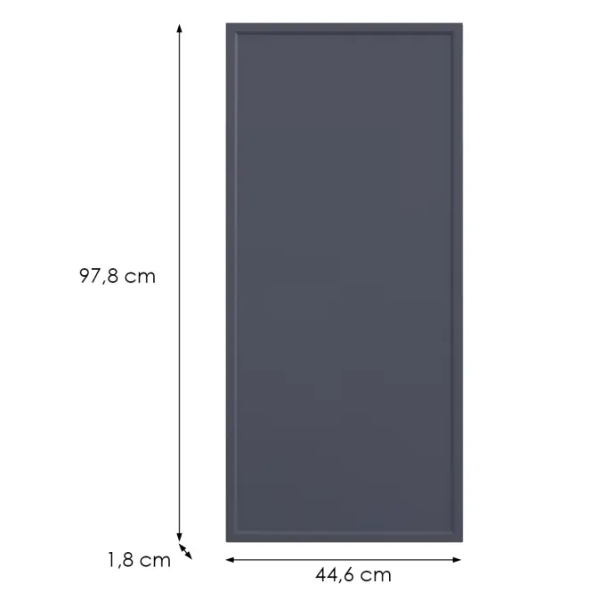 Konyhafront G45(100)(L/P) O6 K273 Gránát Gri,2