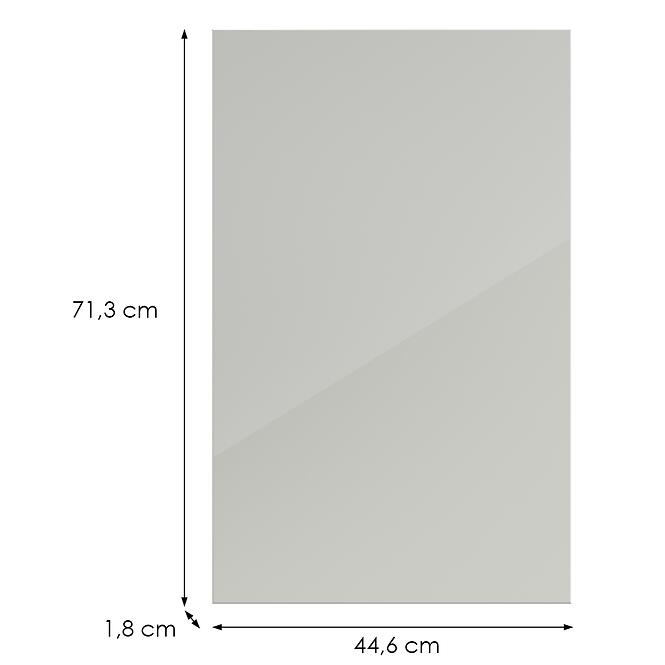 Konyhafront G45(72)(L/P) L9 K900 Bianco Hg Griii,2