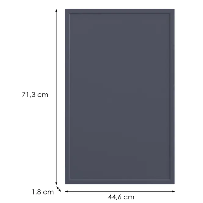 Konyhafront G45(72)(L/P) O6 K273 Gránát Gri,2