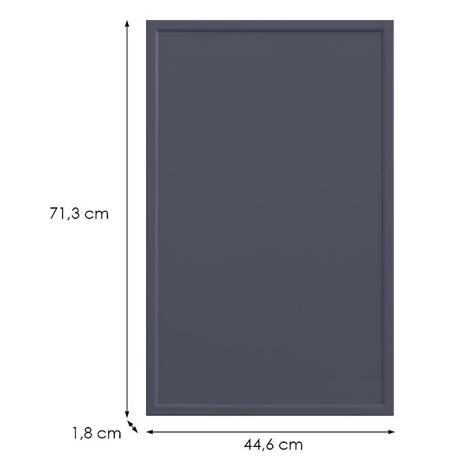 Konyhafront G45(72)(L/P) O6 K273 Gránát Gri,2