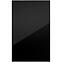 Konyhafront G45(72)(L/P) L9 K165 Fekete Hg Griii