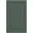 Konyhafront G45(72)(L/P)  V6 K274 Zöld labrado