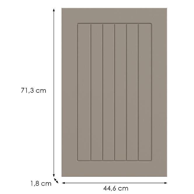 Konyhafront G45(72)(L/P) H5 K257 Kasmír Matt Grii,2