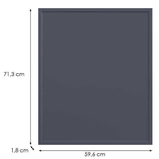 Konyhafront G60(72)(L/P) O6 K273 Gránát Gri,2