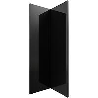 Konyhafront G60n2(100) L9 K165 Fekete Hg Griii
