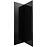 Konyhafront G60n2(100) L9 K165 Fekete Hg Griii