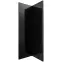 Konyhafront G60n2(100) L9 K165 Fekete Hg Griii