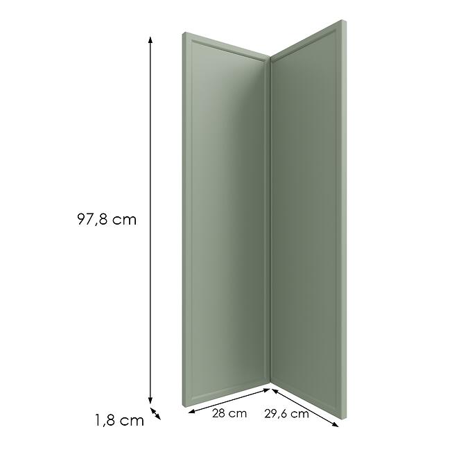 Konyhafront G60n2(100) O6 K-279 Olíva Grii,2