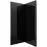 Konyhafront G60n2(72) L9 K165 Fekete Hg Griii