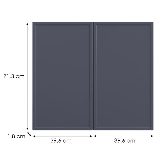 Konyhafront G80(72) O6 K273 Gránát Gri,2