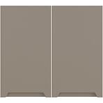 Konyhafront G80(72) Q2 K204 Capuccino Matt Gri