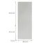 Konyhafront N60n L9 K900 Bianco Hg Griii,2