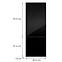 Konyhafront N60n L9 K165 Fekete Hg Griii,2