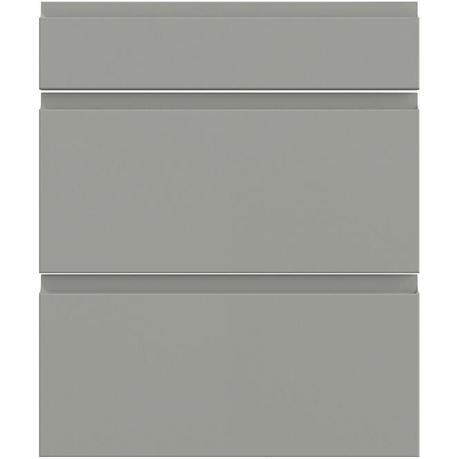 Konyhafront D60s3  T8 K261 Szürke Matt Grii