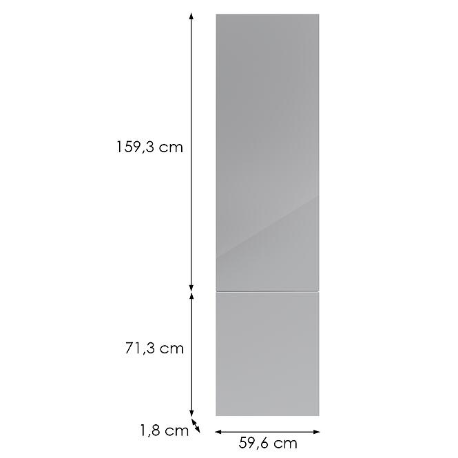 Konyhafront D60t(L/P) L9 K268 Szürke Hg Griii,2