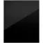 Konyhafront D60z(L/P) L9 K165 Fekete Hg Griii