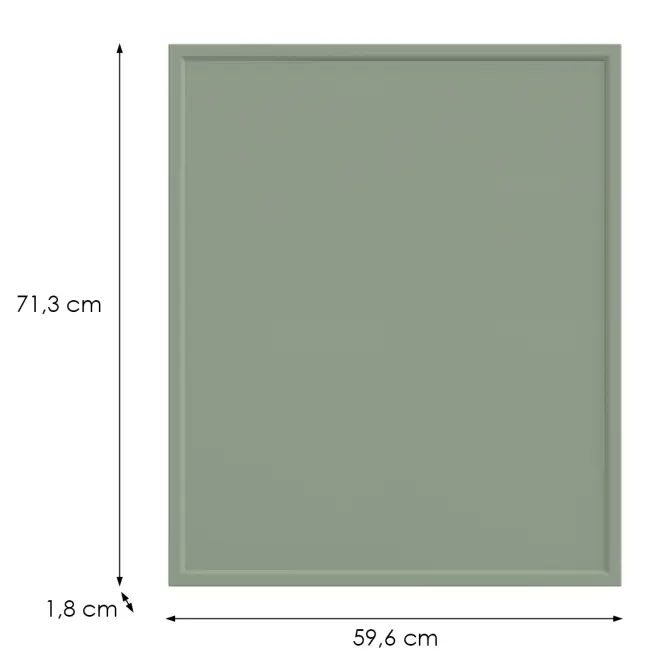 Konyhafront D60z(L/P)O6 K-279 Olíva Grii,2