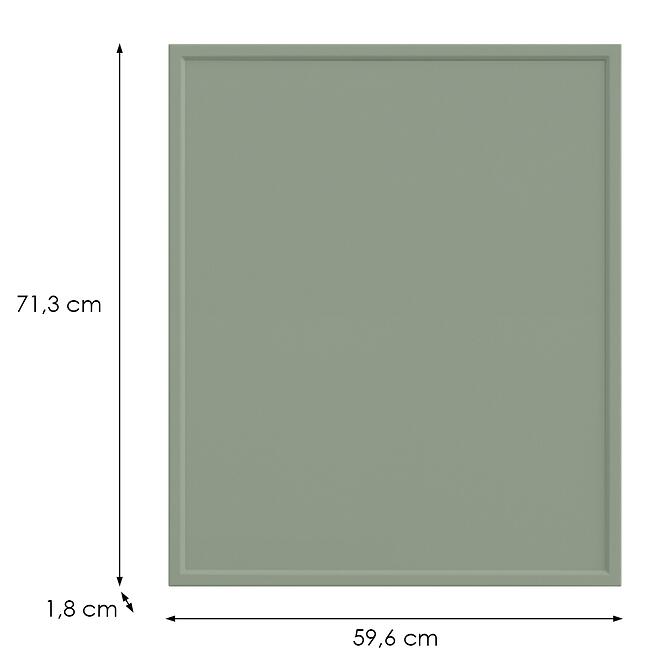 Konyhafront D60z(L/P)O6 K-279 Olíva Grii,2