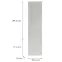 Konyhafront D60zln(L/P) L9 K900 Bianco Hg Griii,2