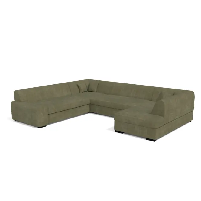 Sarokgarnitúra szett Minos U jobb Retro Bliss 34